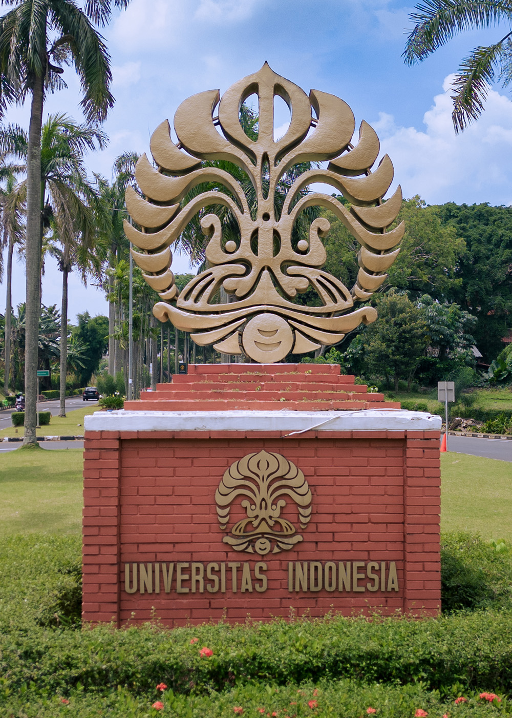 Monumen logo Universitas Indonesia